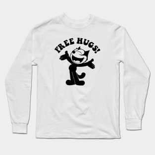 FELIX THE CAT - Free hugs Long Sleeve T-Shirt